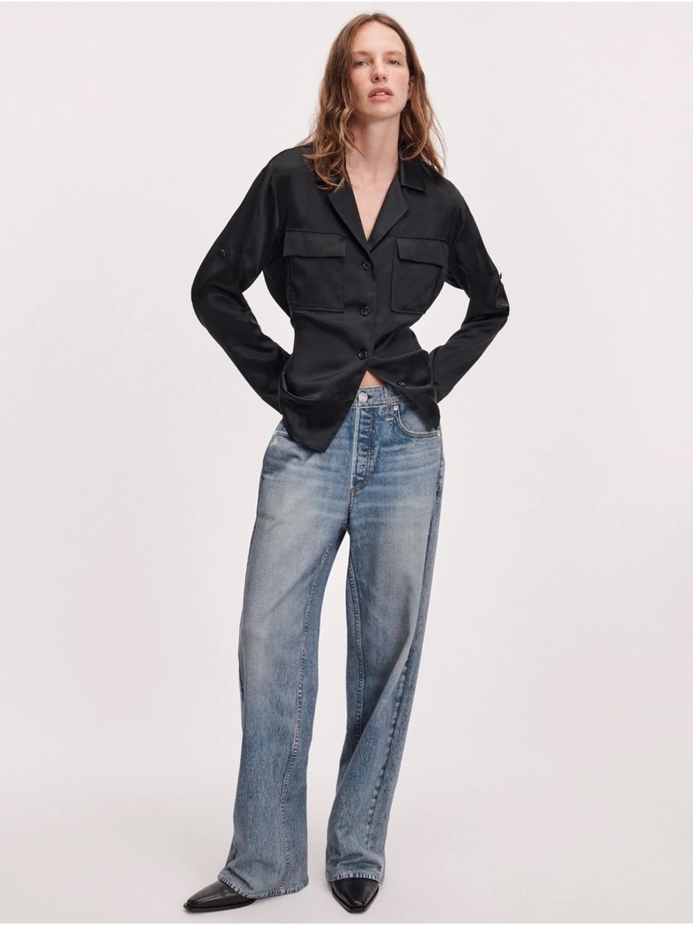 rag & bone Miramar Wide-Leg Pant